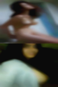 Horny couple suck breast.